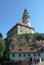 Eastern Europe ÃÅeskÃÂ½ Krumlov Cesky Krumlov Castle ck czech republic Vltava River Landscape Outdoor Nature Recreation Activity Royalty Free Stock Photo